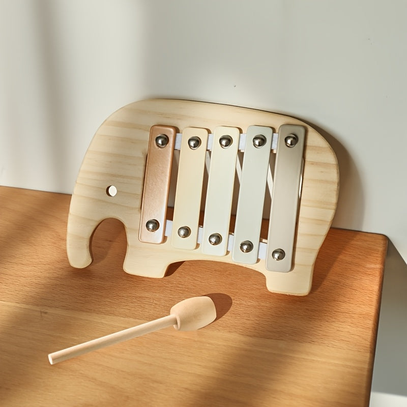 Montessori Houten Olifant Speelbord™ – Leerplezier & coördinatie