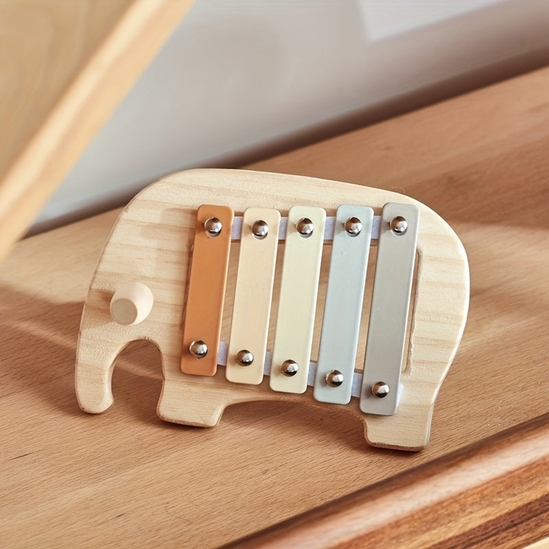 Montessori Houten Olifant Speelbord™ – Leerplezier & coördinatie