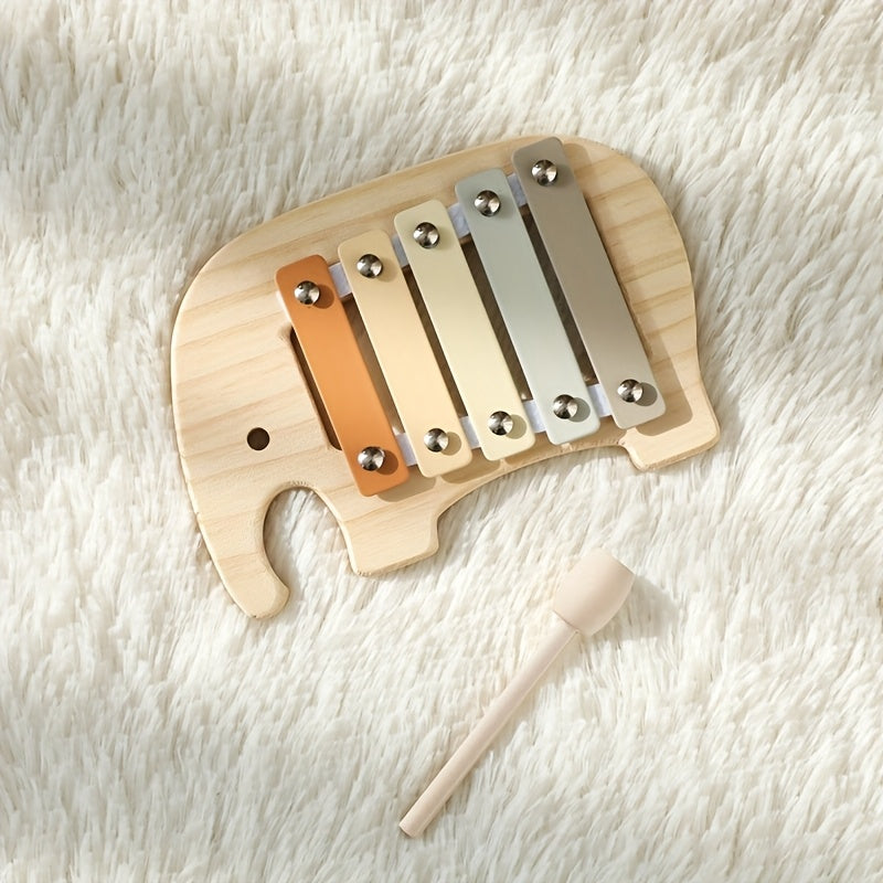 Montessori Houten Olifant Speelbord™ – Leerplezier & coördinatie