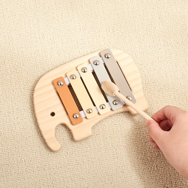 Montessori Houten Olifant Speelbord™ – Leerplezier & coördinatie