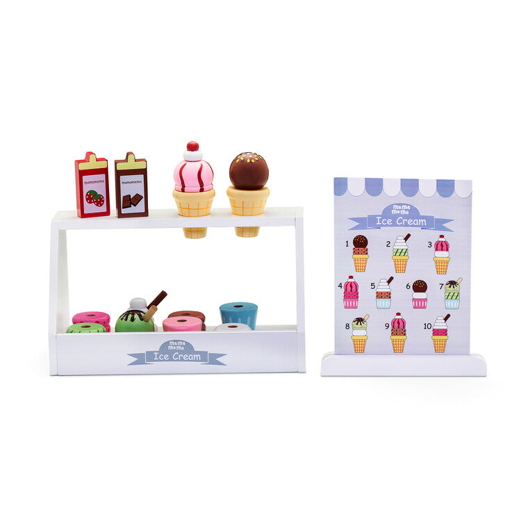 Houten IJssalon™ – Speel, schep & smul