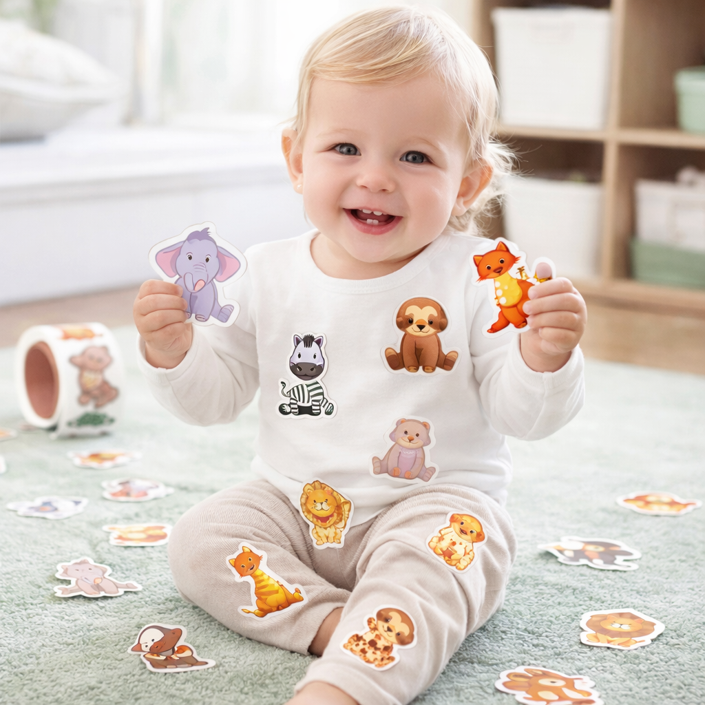 Dieren Stickers – 500 stuks voor leren en belonen