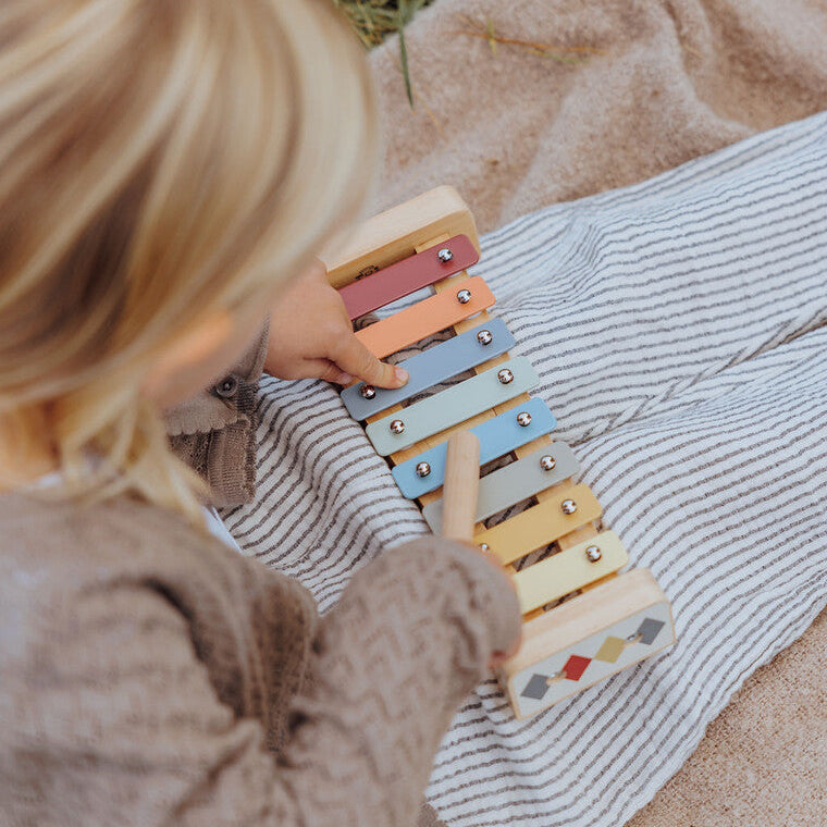 Houten Xylofoon Harlekin – Ontdek spelenderwijs muziek