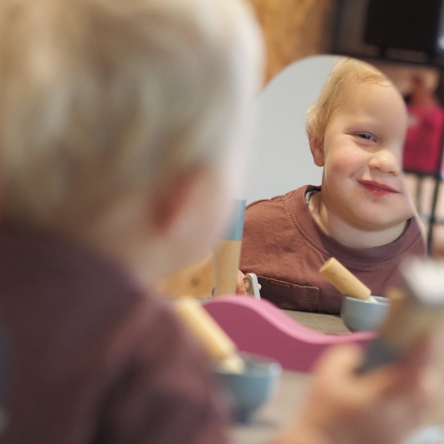 Houten scheerset – Barbier rollenspel