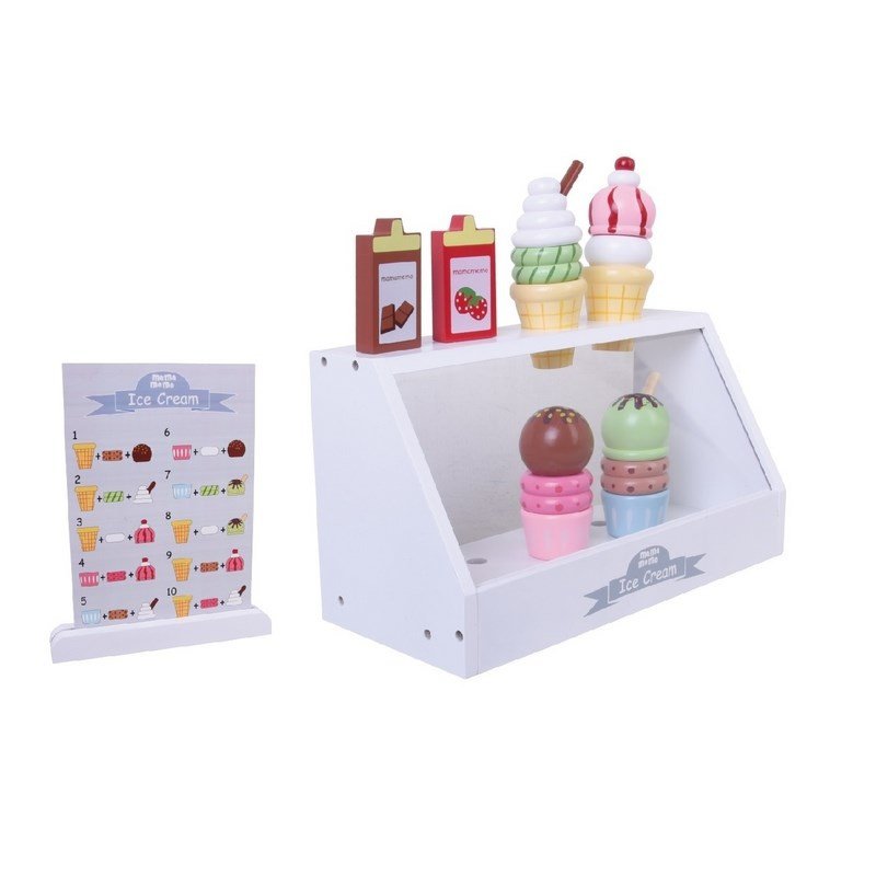 Houten IJssalon™ – Speel, schep & smul