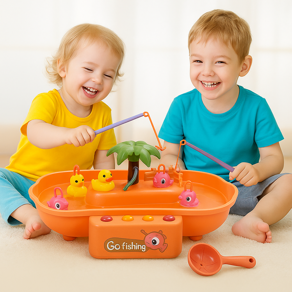 KidsFishing™ - Vangspel voor motoriek & familieplezier