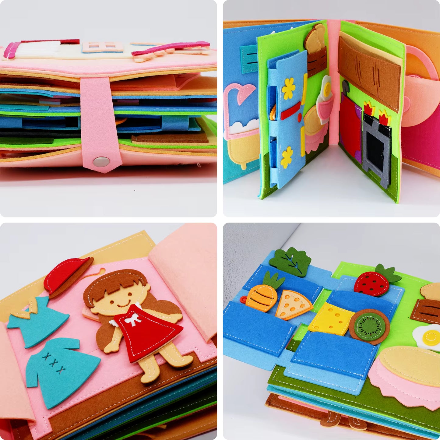Montessori Activiteitenhuis – Deluxe 3D leer- & speelboek
