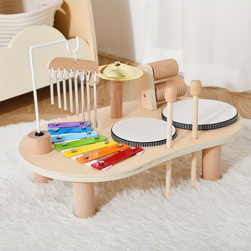 Montessori muziekinstrument zijkant weergegeven