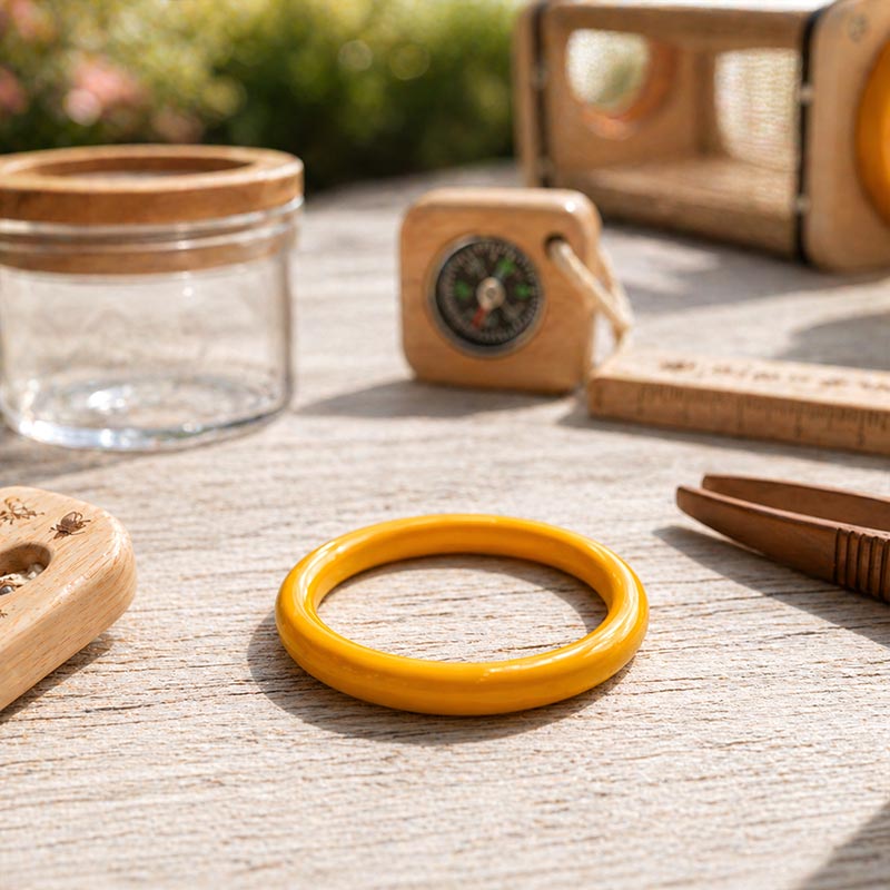Montessori Natuurontdekkingskit – Buiten ontdekkingsset 8-delig