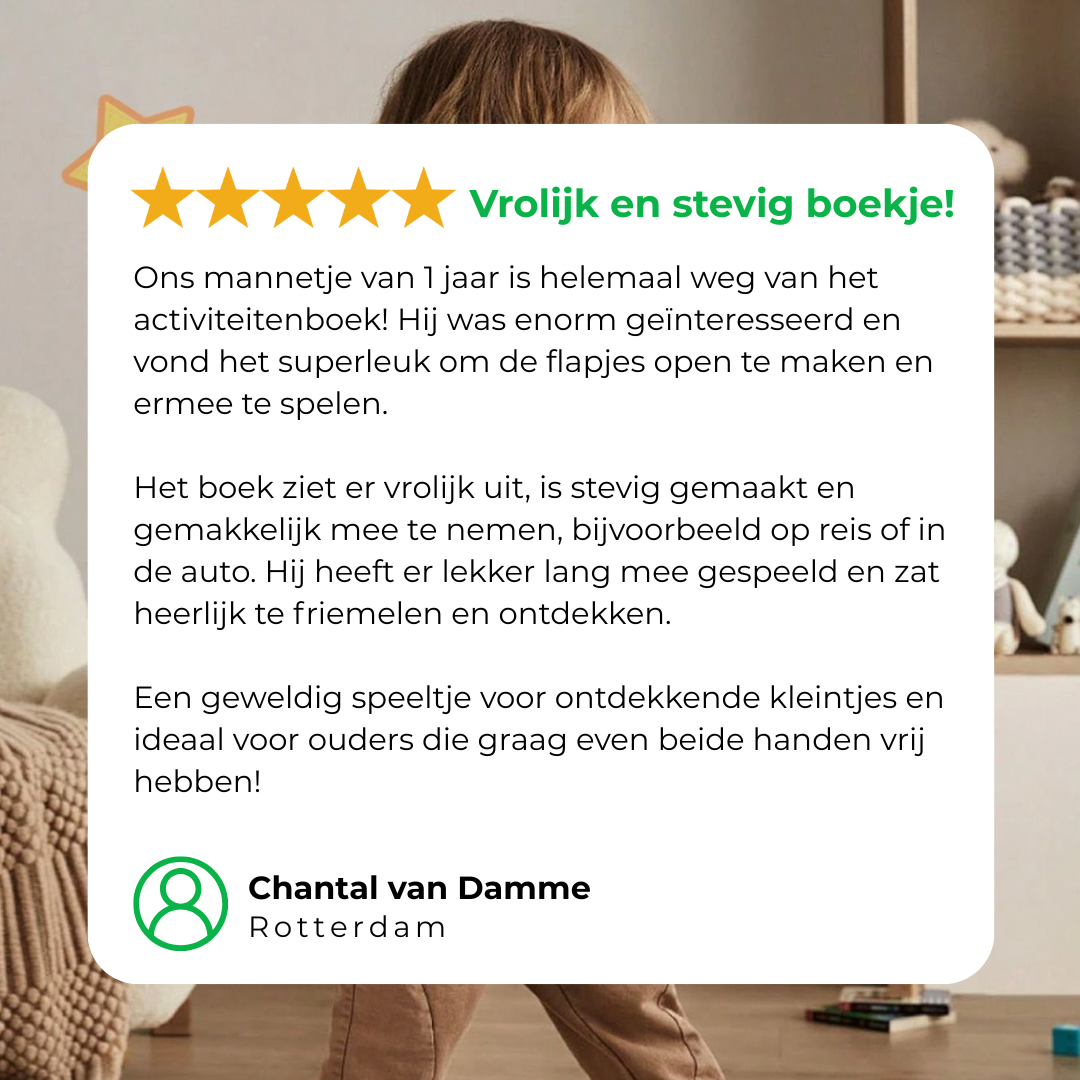 Montessori Busy Book – Leer spelenderwijs