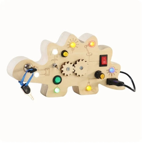 Montessori LED Busy Board™ - Denken en oplossen