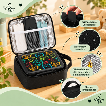 Bento Lunchbox voor Kinderen – Complete lunchset met koeltas