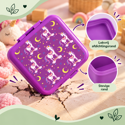 Bento Lunchbox voor Kinderen – Complete lunchset met koeltas