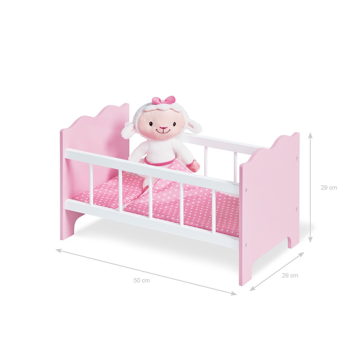 Poppenbed Jasmine – Compleet houten poppenbed
