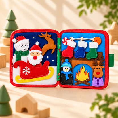 Montessori Kerst Activiteitenboek – Interactief speel- en leerboek