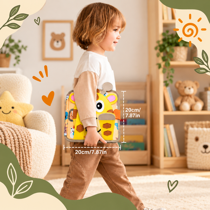 Montessori Busy Board – Activiteitenboek voor peuters
