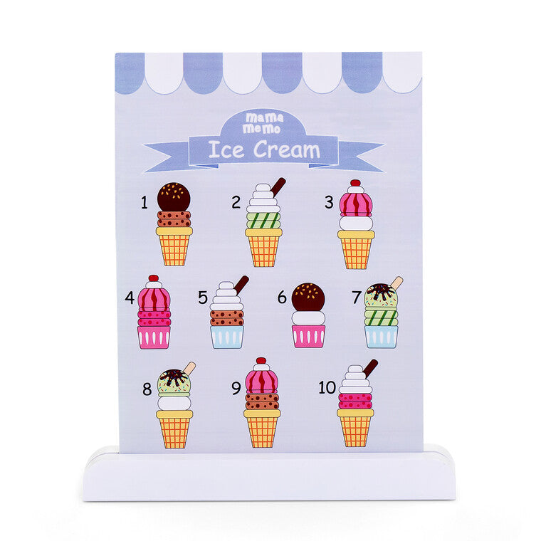 Ice cream display case