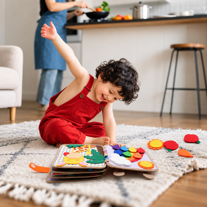 Montessori Busy Board – Activiteitenboek voor peuters