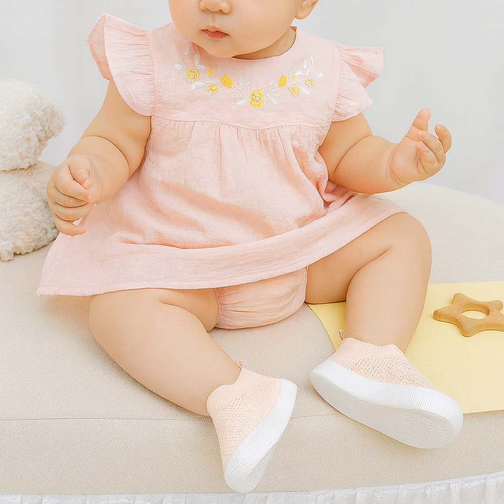 Babyschoenen met Zachte Zool - Flexibel & ademend