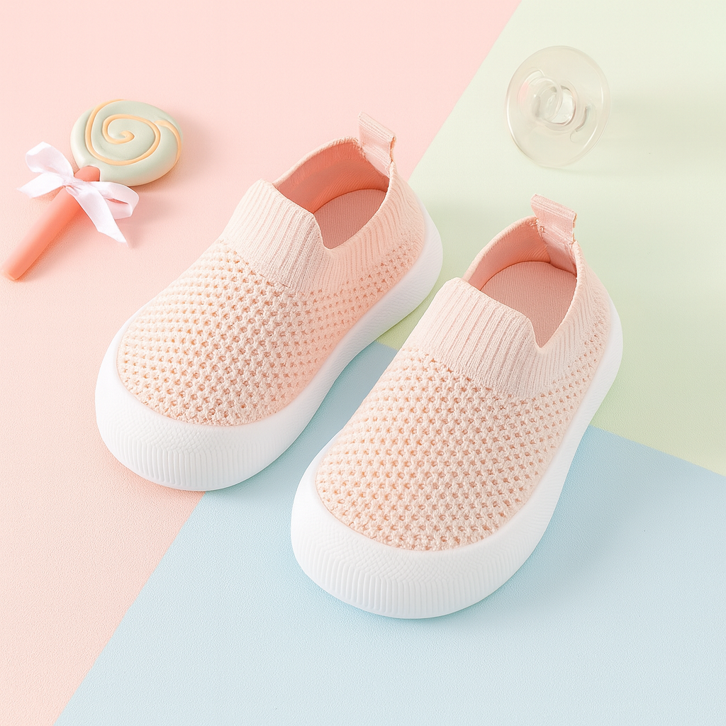 Babyschoenen met Zachte Zool - Flexibel & ademend