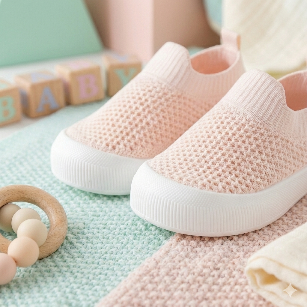 Babyschoenen met Zachte Zool - Flexibel & ademend