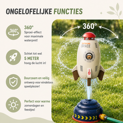 SplashRocket™ - The Flying Water Fun Rocket