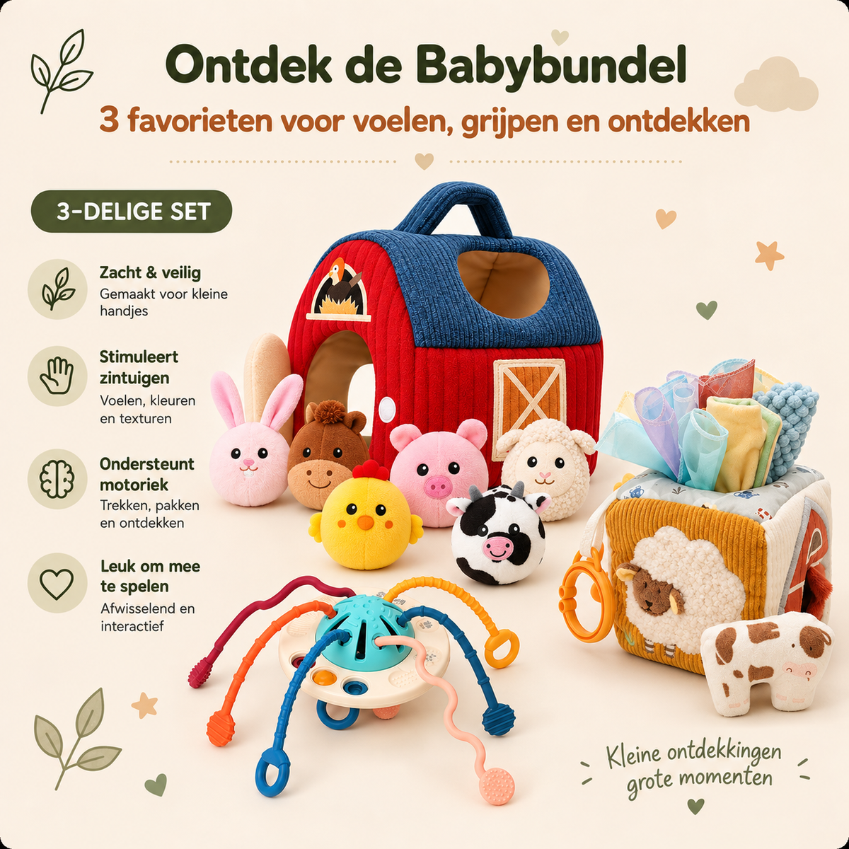 De Kleine Ontdekkers Babybundel