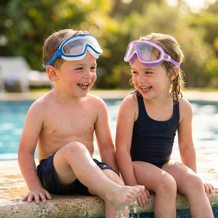 AquaBuddy Zwembril – Lekvrij zwemplezier voor kinderen