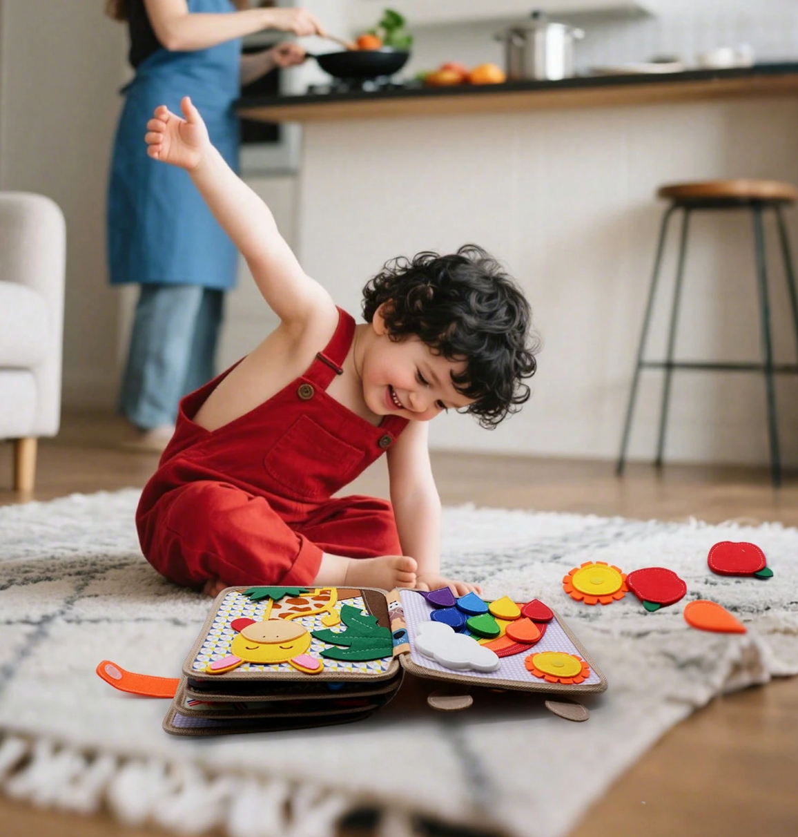 Libro de actividades de animales Montessori™: aprende jugando