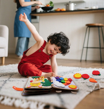 Libro de actividades de animales Montessori™: aprende jugando