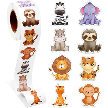 Dieren Stickers – 500 stuks voor leren en belonen