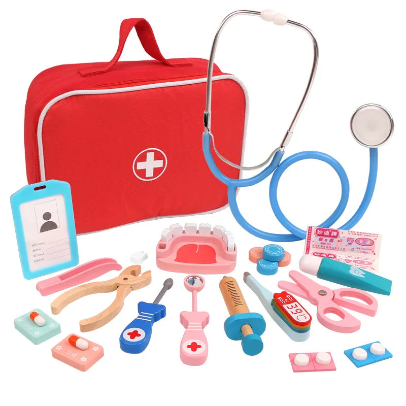 Houten Doktersset – Tandarts & dokterspel speelset