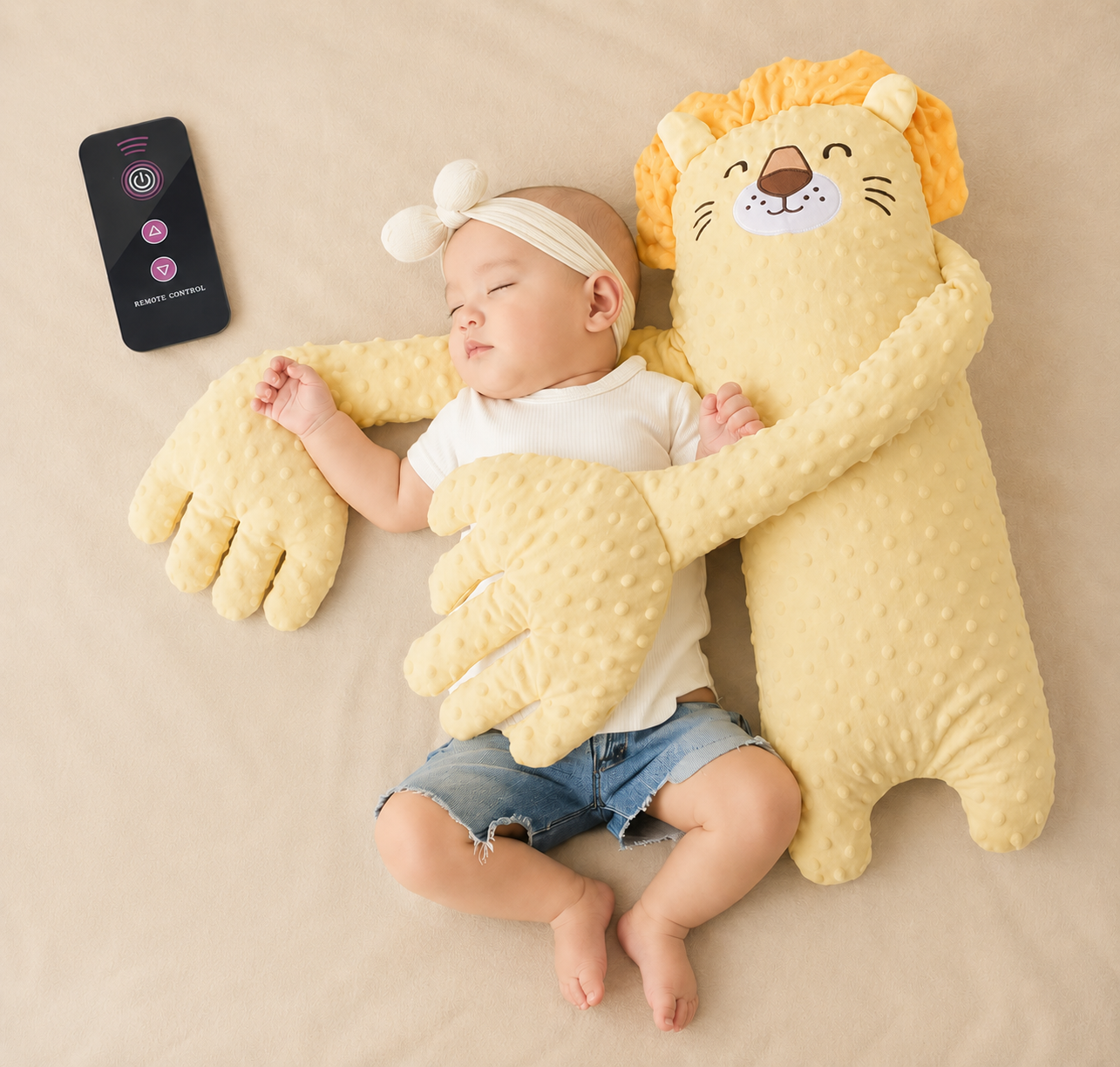 DreamBuddy – Kalmerende slaapknuffel voor baby’s