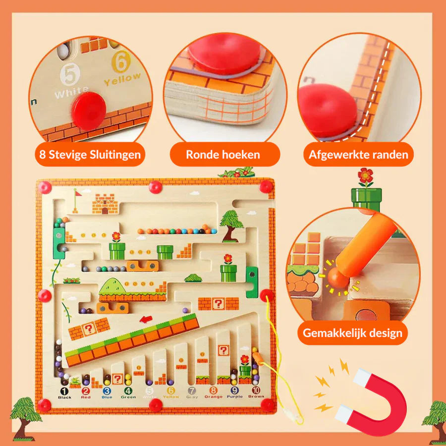 MarioBall - Zelfstandig ontdekken, puzzelen en leren