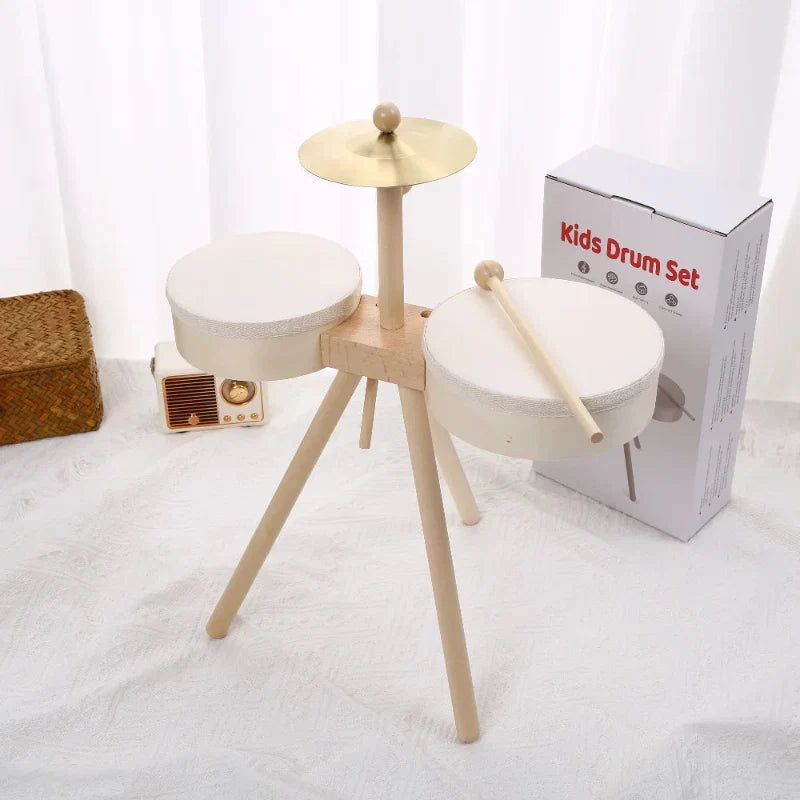 Houten Drum Speelset – Drumstel & xylofoon