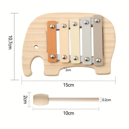 Houten Olifant Speelbord – Leerplezier & coördinatie