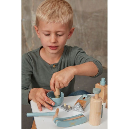 Houten scheerset – Barbier rollenspel