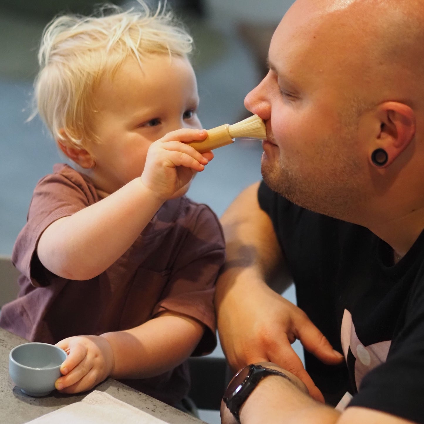 Houten scheerset – Barbier rollenspel