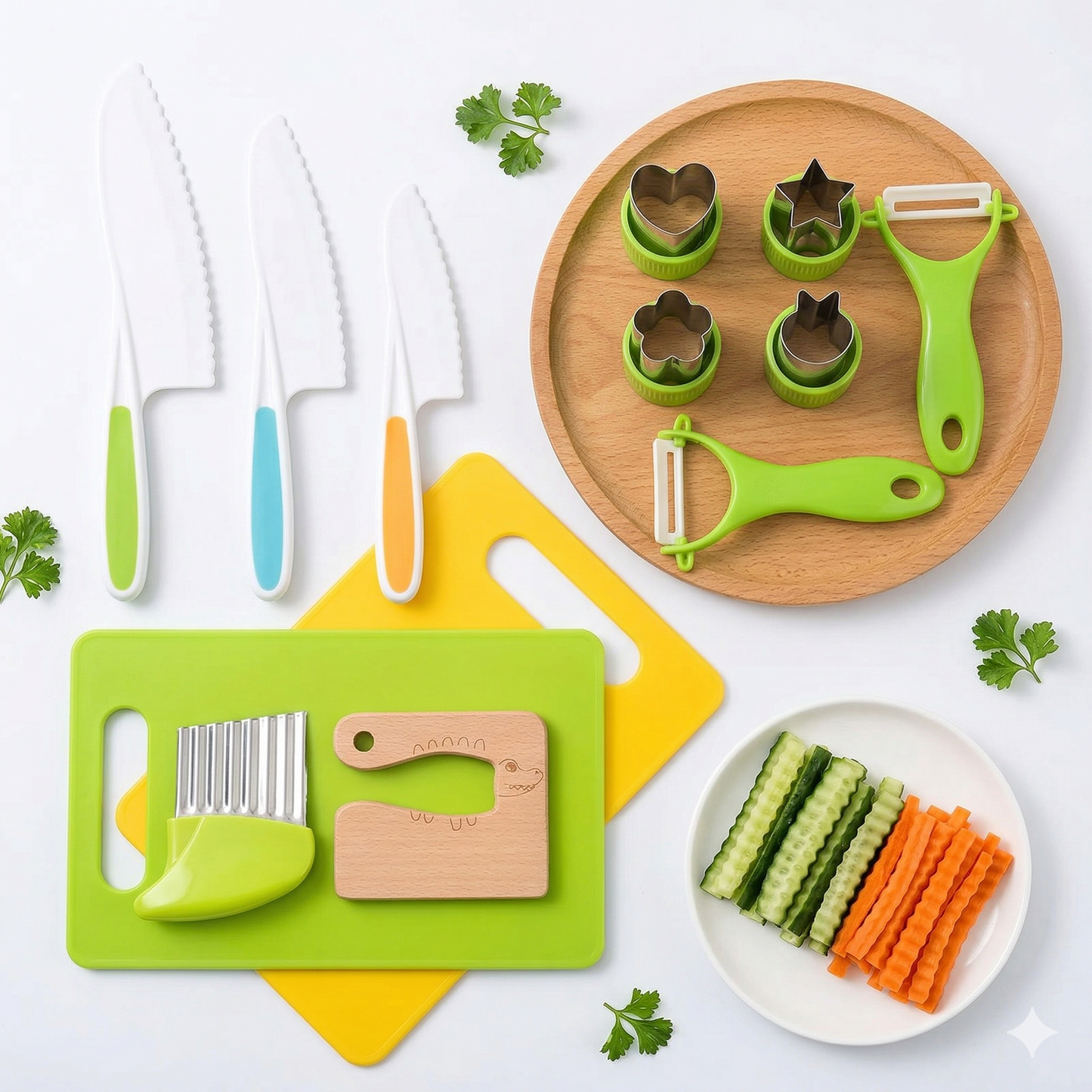 Children's cooking set – Learn to cook together