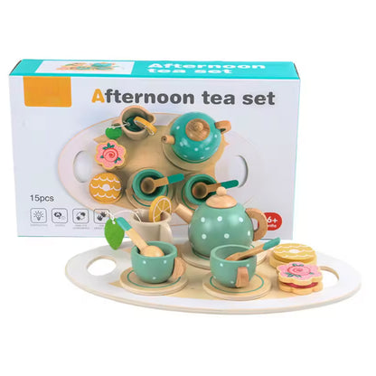 Montessori houten theeservies™ – Educatief rollenspel