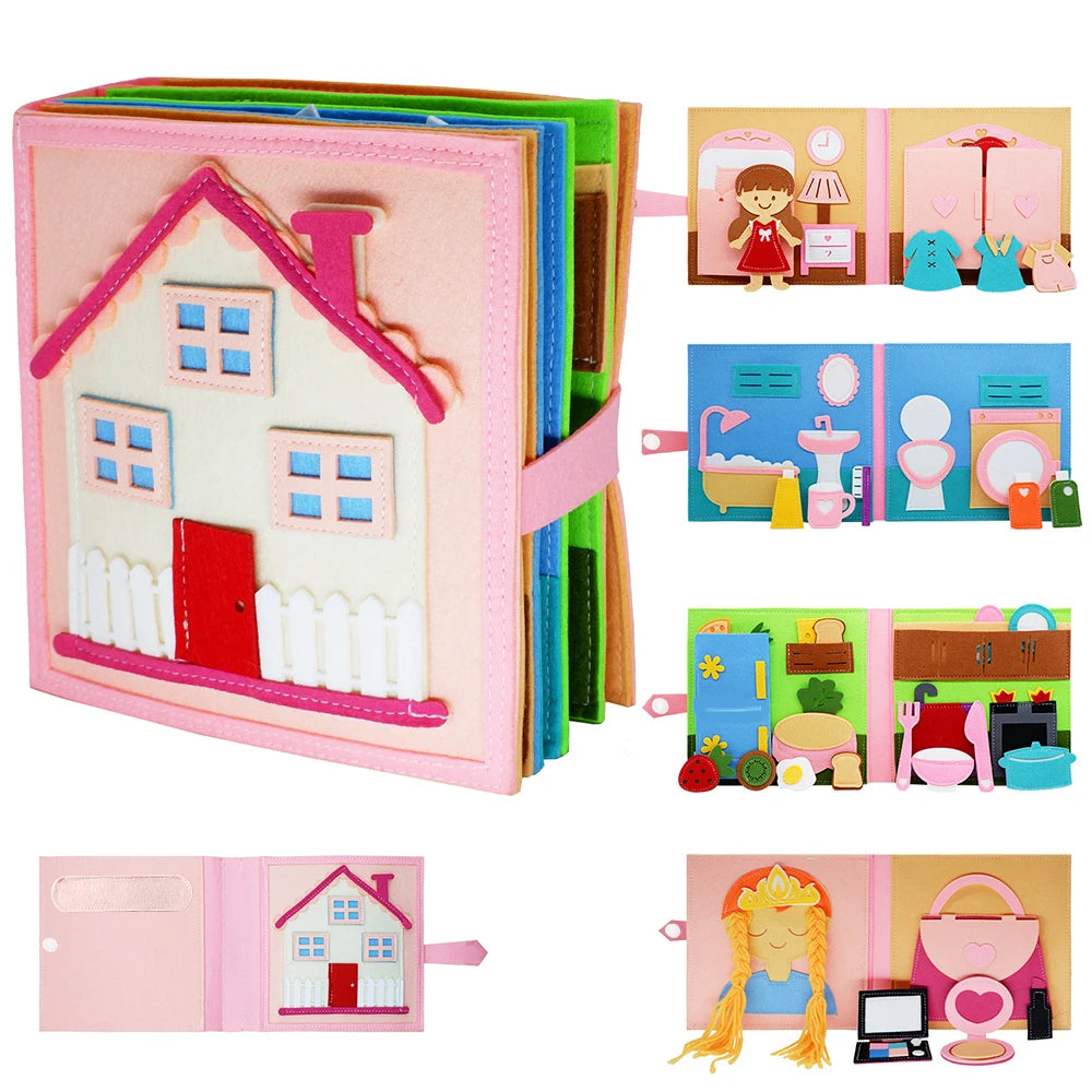 Montessori Huis Speelboek – Deluxe 3D leerboek