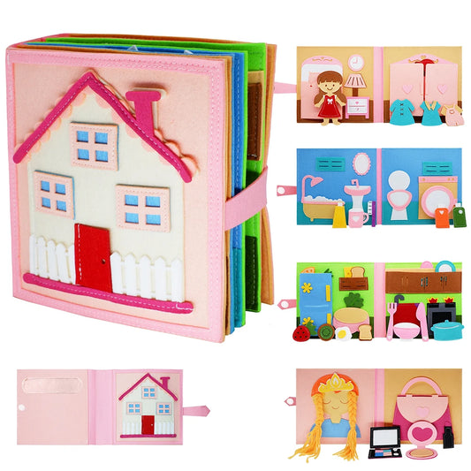 Montessori Huis Speelboek – Deluxe 3D leerboek