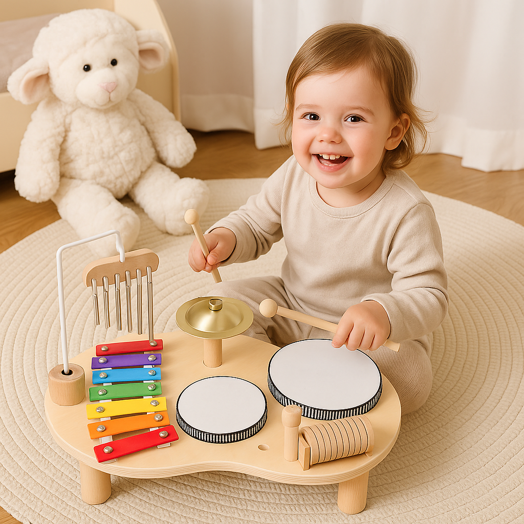 Montessori Muziektafel – Alles-in-één muziekinstrument