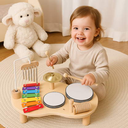 Montessori Muziektafel – Alles-in-één muziekinstrument