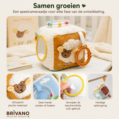 Montessori Sensorische Tissue Box – Interactief baby speelgoed 0-3 jaar