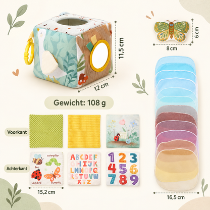 Montessori Sensorische Rammelaars – Interactief baby speelgoed 0-3 jaar