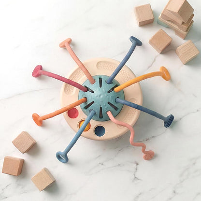 Montessori Siliconen Trek Speelgoed – Sensorisch & motorisch babyspeelgoed