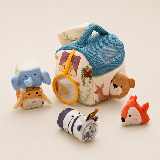 BarnSong Musical Plush Farm Set – Cuddly Farm Animals with Sing-Along Fun