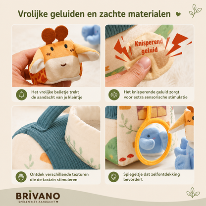 BarnSong Musical Plush Farm Set – Cuddly Farm Animals with Sing-Along Fun