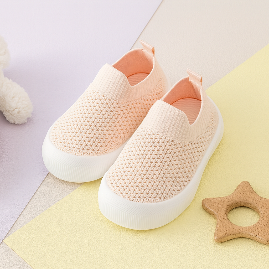 Babyschoenen met Zachte Zool - Flexibel & ademend